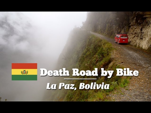 Biking down the Death Road in La Paz, Bolivia (Travel Videoblog 034)