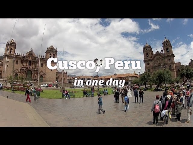 Cusco in one day: Sacsayhuaman, San Pedro Market, Inca history (Travel Videoblog 035)