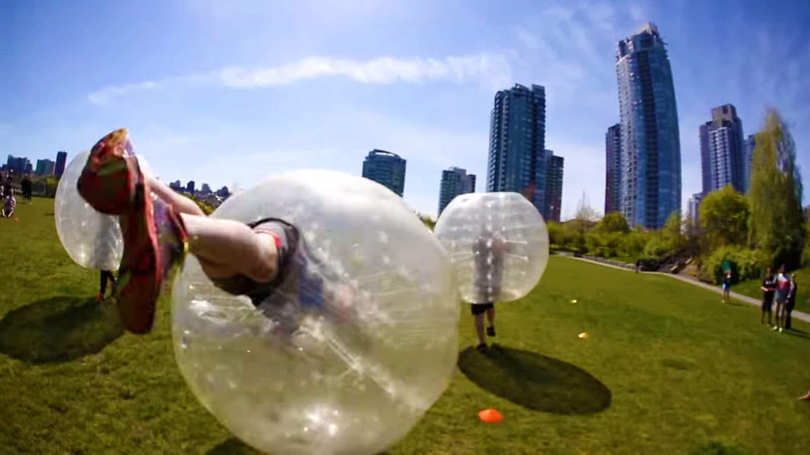 Epic Game of BUBBLE SOCCER