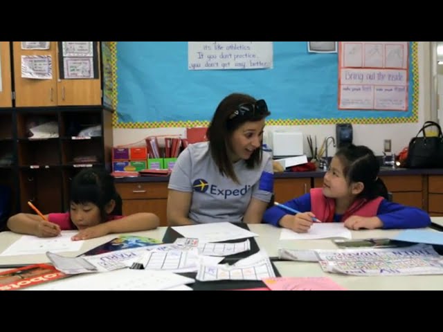 Expedia Cares | Tutoring Seattle Elementary Students