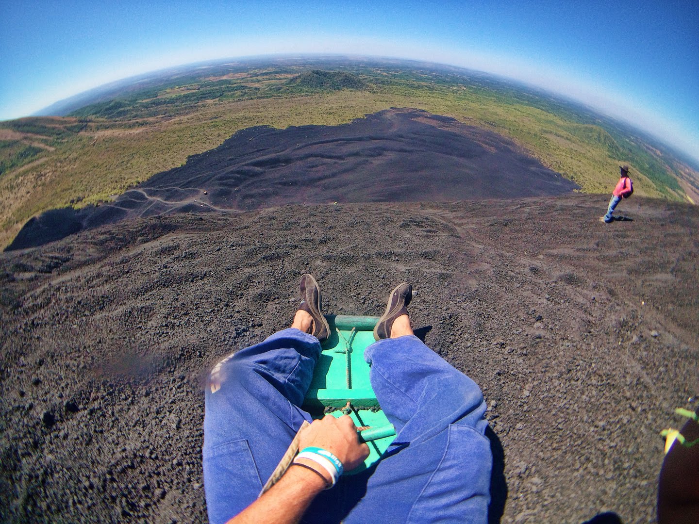 Volcano Boarding in Nicaragua